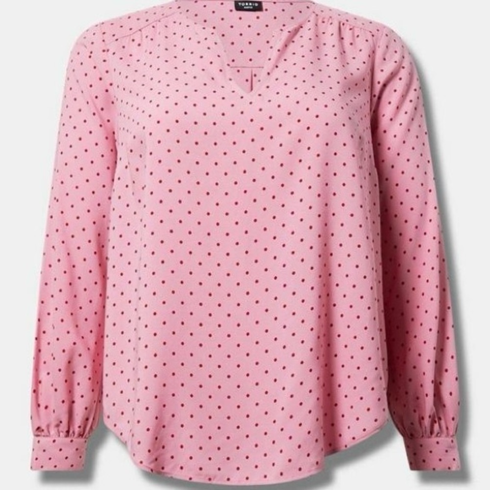 Torrid HARPER pullover blouse